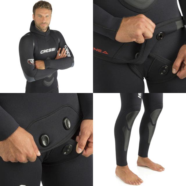 Roupa para Mergulho Cressi Apnea 3.5 - Dive Fish